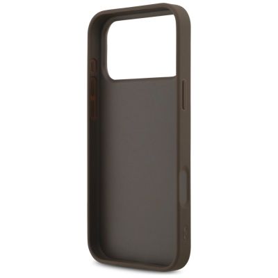 7. Guess 4G Classic Case for iPhone 17 Pro Max - Brown