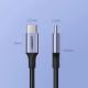 12. Ugreen US316 70429 USB-C - USB-C PD QC FCP Cable 100W 5A 480Mb/s 2m - Gray