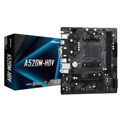 Asrock A520M-HDV motherboard