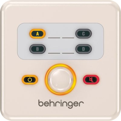 Behringer EUROCOM CP6000EU Remote Control Wired Audio Press Buttons