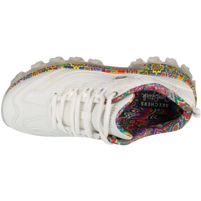3. Skechers Jen Stark: Hi-Ryze - Deco Drip 177958-WMLT White 38