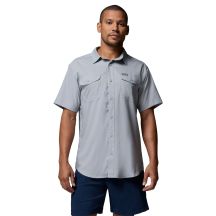 Columbia Utilizer II Solid Short-Sleeve Shirt 1577762039 Gray L