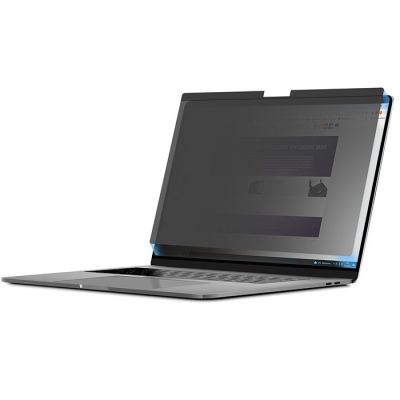 6. Qoltec Privacy Filter for MacBook Air 13.6" | Magnetic | Eye Protection