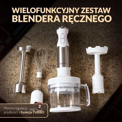 45. CAMRY CR 4623w Hand Blender White