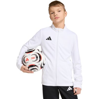 4. adidas Entrada 26 Track kids' sweatshirt white JZ6605