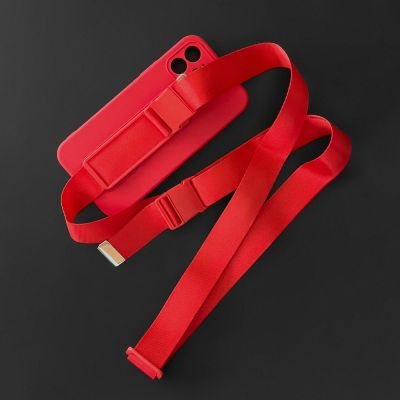 14. Rope case Gel Lanyard Cover Handbag Lanyard Xiaomi Redmi Note 10 / Redmi Note 10S Yellow