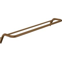 Double towel rack - wall-mounted