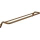 Double towel rack - wall-mounted