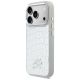 2. Karl Lagerfeld Croco KL Script Logo MagSafe case for iPhone 17 Pro Max - silver