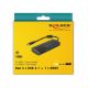 2. DeLOCK 63931 USB 3.2 Gen 1 (3.1 Gen 1) Type-C Docking Station Black