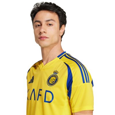 5. adidas Al Nassr FC 24/25 Ronaldo Home Men's Jersey, Yellow, JP0459