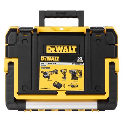 27. DEWALT DCK305P3T POWER TOOL COMBO SET (DCF887+DCH273+DCG405)