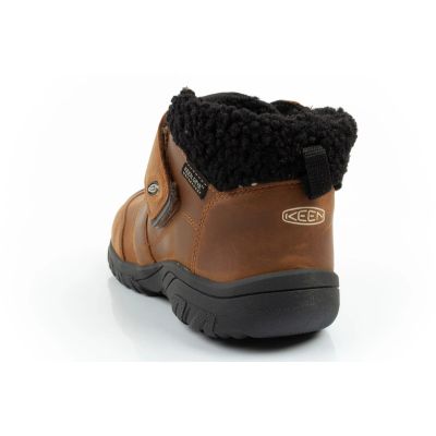 5. Keen Junior Kootenay Waterproof Brown Ankle Boots