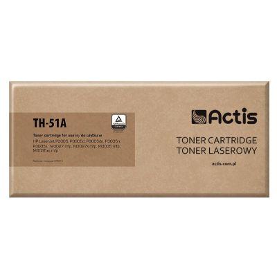 Actis TH-51A Toner (replaces HP 51A Q7551A; Standard; 6500 pages; Black)