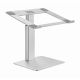 18. GEMBIRD NOTEBOOK STAND WITH HEIGHT ADJUSTMENT 15.6, SILVER