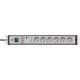 Brennenstuhl 1156057696 3 m power strip 6 x network sockets Indoor Black, Light Gray