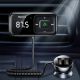 3. Wireless Bluetooth FM transmitter with charger Baseus S-16 (Overseas edition) - black