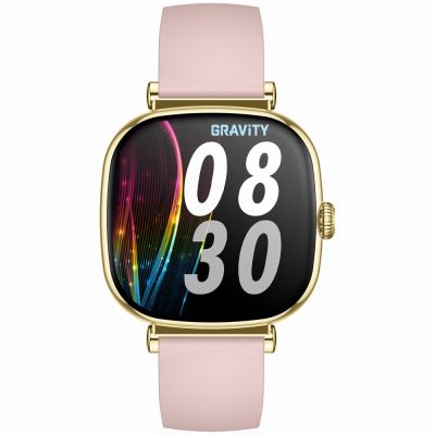 6. Smartwatch Gravity Gold Bracelet + Strap GT32-1