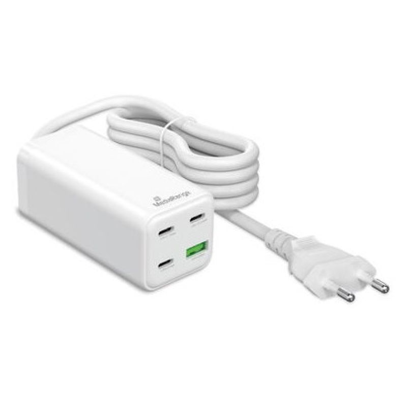 2. MediaRange MRMA124 Mobile Charger Laptop, Smartphone, Tablet White AC Fast Charging Internal