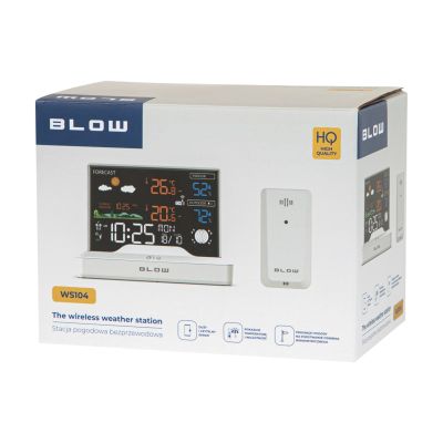2. BLOW WIRELESS WEATHER STATION WS104 WHITE