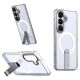 Hybrid Armor X Case for Samsung Galaxy A36 / A37 with Stand Compatible with MagSafe - Transparent