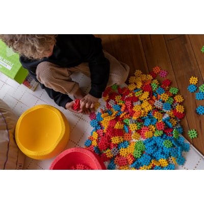 10. MARIOINEX Mini Waffle Blocks, 500 pieces