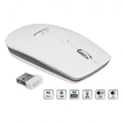 2. Esperanza EM120W mouse (optical; 1600 DPI; white)