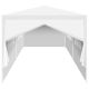 3. GARDEN PAVILION CATERING TENT PE 6x3M + 6 WALLS WHITE