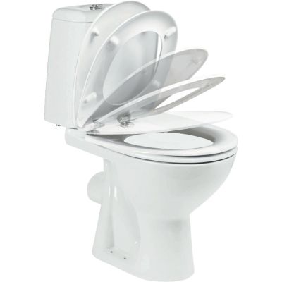 TOILET CLOSE COUPLE 355X620X760 ALPHA