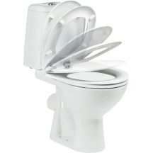 TOILET CLOSE COUPLE 355X620X760 ALPHA