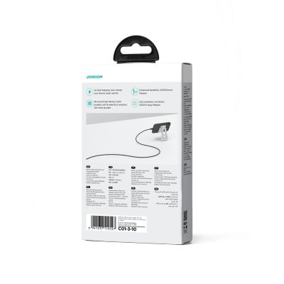 4. Joyroom Multi-Color Series S-A34 USB-A / Lightning 3A cable 1m - black