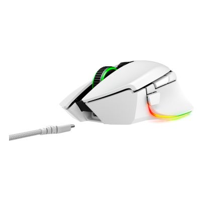 4. Razer Basilisk V3 Pro Gaming Mouse Right Side RF Wireless + Bluetooth + USB Type-C Optical 30000 DPI