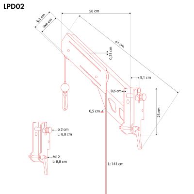 4. LPD02 UPPER LIFT FOR HMS MACHINES AND ATLASES