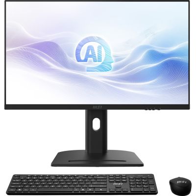 4. MSI Modern AM273QP AI 1UMG-221AT Intel Core Ultra 7 155H 68.6 cm (27") 2560 x 1440 px All-in-One PC 32 GB DDR5-SDRAM 1 TB SSD Windows 11 Pro Wi-Fi 6E (802.11ax) Black