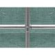 6. GREENHOUSE GARDEN TUNNEL 200x350x200CM PE GREEN STEEL STRUCTURE