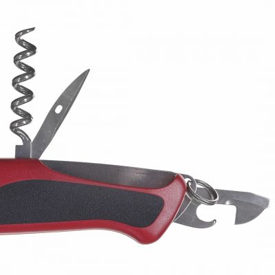 11. Victorinox RangerGrip 79 Pocket Knife, 12 Functions, 130 mm, Red-Black