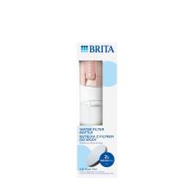 Brita Vital Pastel Peach Filter Bottle 2 Discs