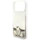 6. Guess Liq. Glitter 4 Charms Case for iPhone 17 Pro Max - Gold