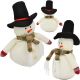 8. DECORATIVE SNOWMAN 23CM HATTER