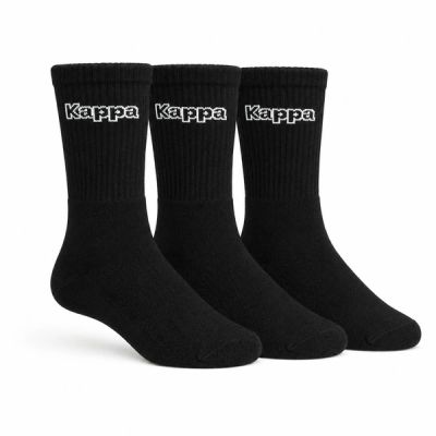 24. Kappa black long socks 34113IW 901