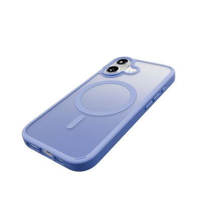 9. Puro Gradient TPU Case Compatible with MagSafe for iPhone 17 - Blue