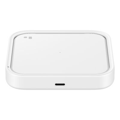 Samsung Flat Induction Pad, Quick Charge 15W (mains charger not included) White