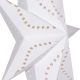 9. PAPER DECORATION STAR 50CM 7 ARMS WHITE