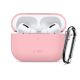 3. Tech-Protect Silicone Hook Case for AirPods Pro - Pink
