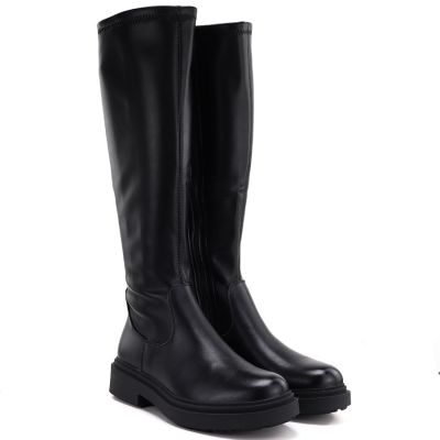 5. Women's black insulated boots, Sergio Leone KZ-02
