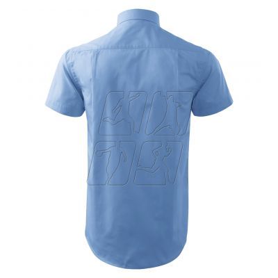 3. Malfini Chic M MLI-20715 blue shirt