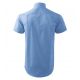 3. Malfini Chic M MLI-20715 blue shirt