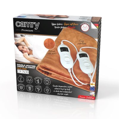 4. CAMRY CR 7436 Electric Blanket