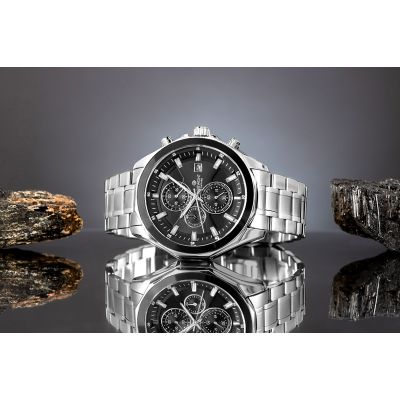 5. Giewont Chronograph Sapphire Silver Men's Watch GW7290-B2