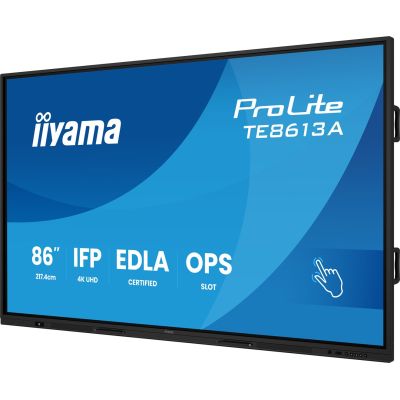 6. IIYAMA 217.4cm(86") TE8613A-B2AG 16:9 Touch 2xHDMI+2xUSB-C (Speditionsversand)